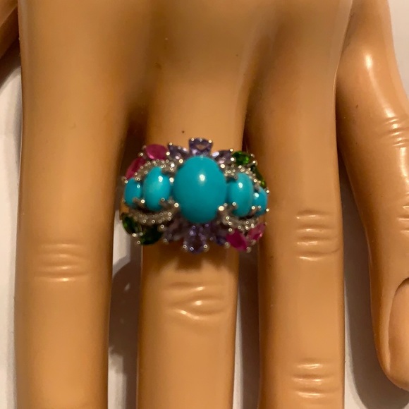 Jewelry - TURQUOISE RING, (SLEEPING BEAUTY), SIZE 8